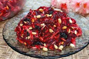 Швидкий салат із буряків без майонезу