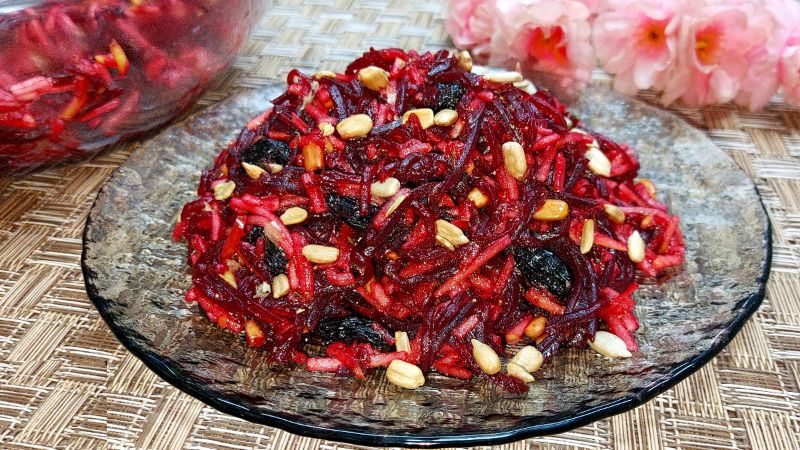 Швидкий салат із буряків без майонезу