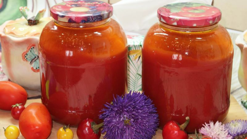 Томатний сік на зиму