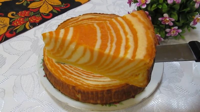 Беру сир та гарбуз і готую ніжну запіканку, яка схожа на чизкейк