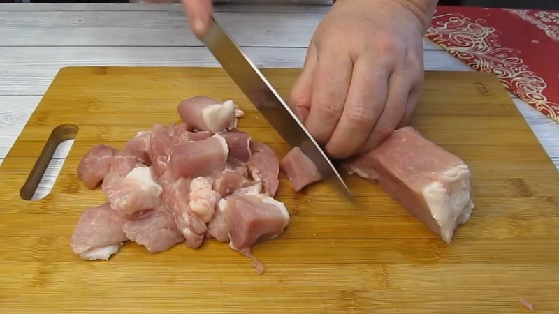 Приготування вечері в рукаві. Нарізала, додала спецій і в духовку