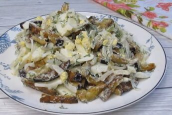 Приготування салату з баклажанами