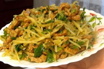 Приготування салату з картоплею