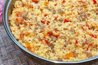 Приготування кус-кусу з фаршем і овочами