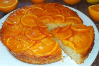 Смачний пиріг з апельсинами