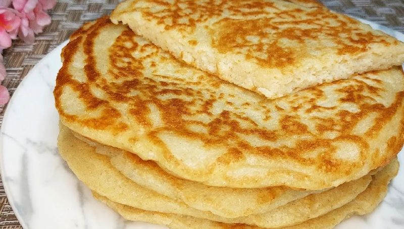 Коржики-млинці з манки