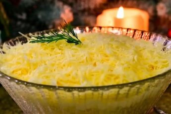 Салат Париж у снігу