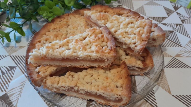 Пісочний тертий пиріг