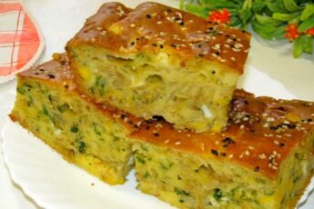 Заливний пиріг з капустою