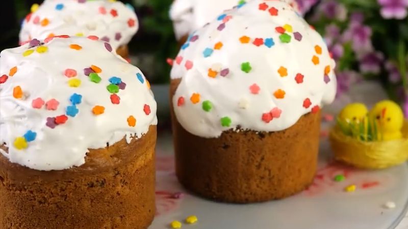 Паска без дріжджів за годину - волога і ніжна, виходить з першого разу без зайвого клопоту