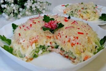 Ніжний, по-весняному свіжий салат